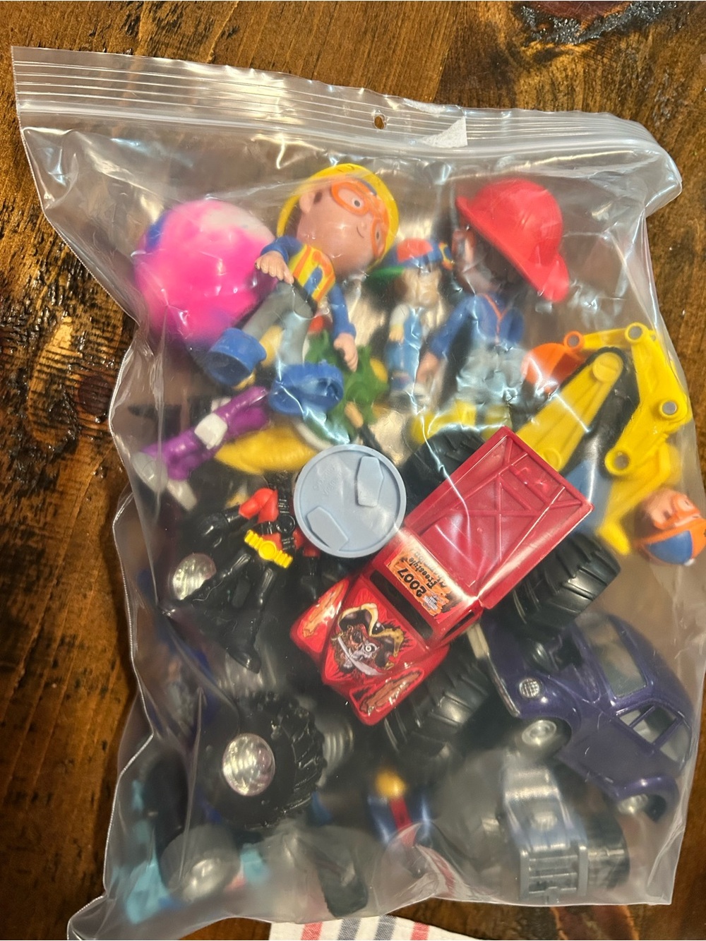 Lot Of Random Boys Toys,  Trucks, Blippi, Batman, Robin, Joker